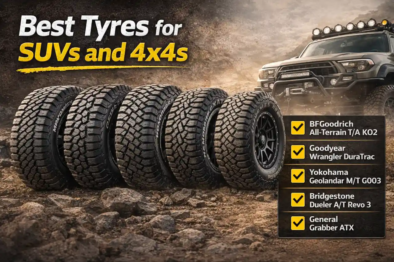 Best Tyres for SUVs and 4x4s