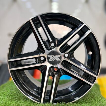 Mehran After Market Size 12 Inches – Black and White Rims