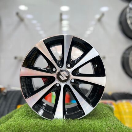 Wagon R & Alto After Market Size 13 Inches – Sleek Black Rims