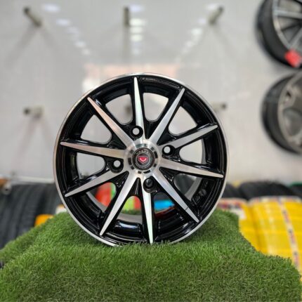 Wagon R & Alto After Market Size 13 Inches – Stylish Black Rims