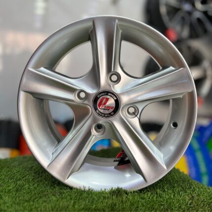 Wagon R & Alto After Market Size 13 Inches – Pure Silver Rims