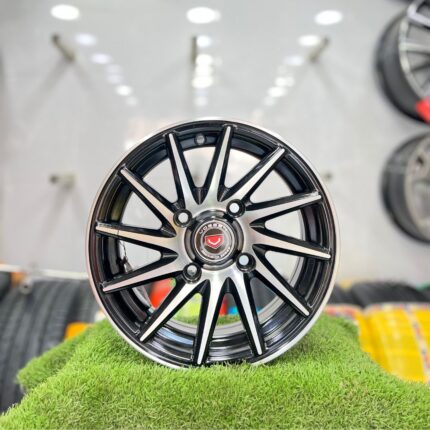 Wagon R & Alto After Market Size 13 Inches – Black Ending Rims