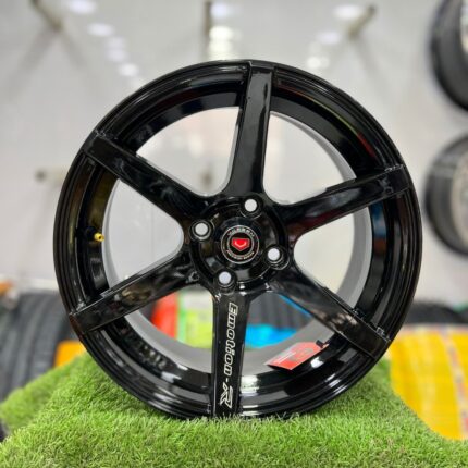 Honda 15 Inch Aftermarket Glossy Black Alloy Rim