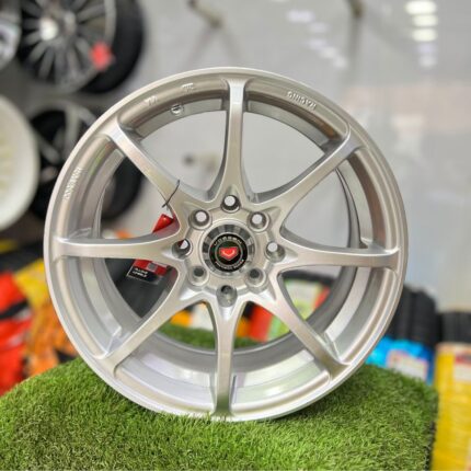 Honda 15 Inch Aftermarket Complete Silver Alloy Rim