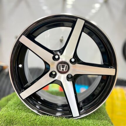 Honda 15 Inch Aftermarket Black Alloy Rim