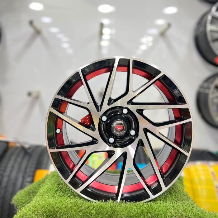 Honda 15 Inch Aftermarket Elegant Red Alloy Rim – Shop Now