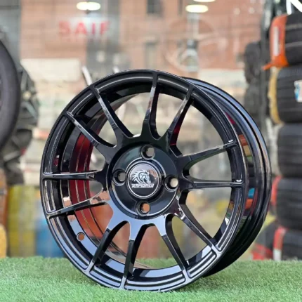 13 Inch Aftermarket Gloss Black Nova Alloy Rim