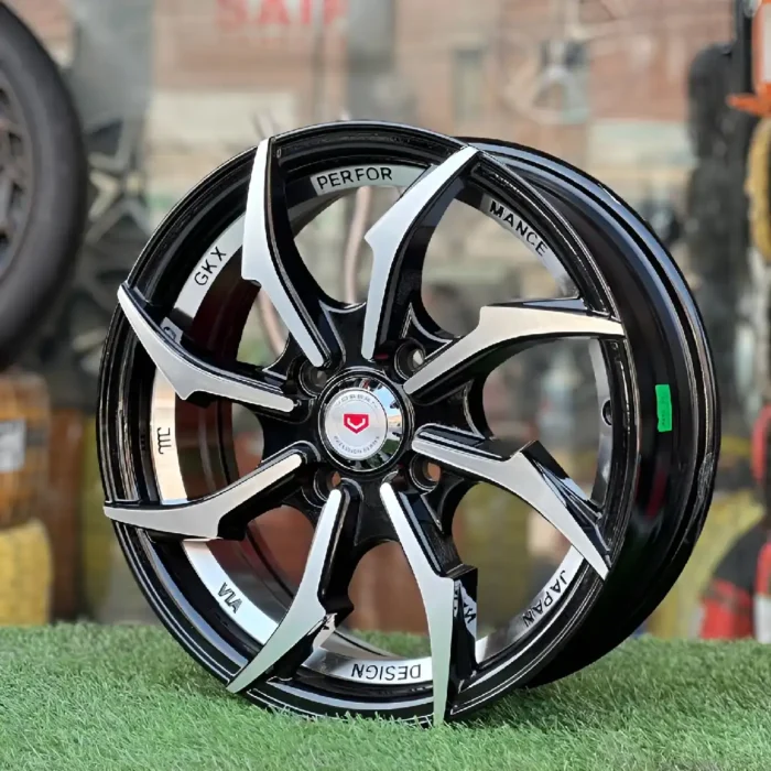 14 Inch Aftermarket Dual Silver Mesh Alloy Rim – Shop Now