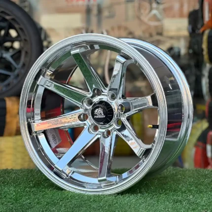 15 Inch Aftermarket Full Chrome Nova Alloy Rim