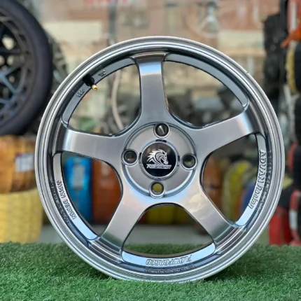 15 Inch Aftermarket Matte Gunmetal Reactor Alloy Rim
