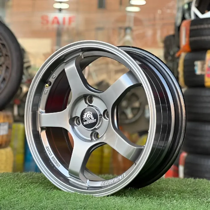 Buy 15 Inch Aftermarket Matte Gunmetal Reactor Alloy Rim