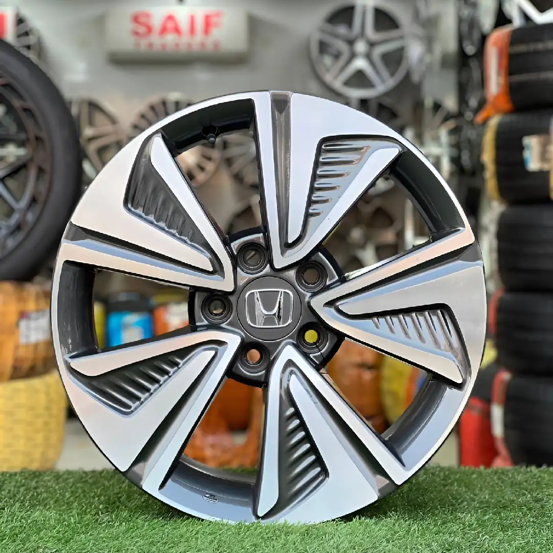 17 Inch Aftermarket Dual-Tone Storm Drift Alloy Rim (1) 17 Inch Aftermarket Dual-Tone Storm Drift Alloy Rim