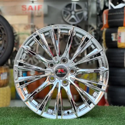 17 Inch Aftermarket Full Chrome Nova Spire Alloy Rim