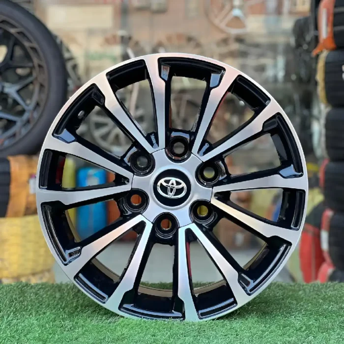 17 Inch Aftermarket Gloss Black Inferno Matrix Alloy Rim