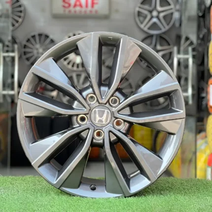 17 Inch Aftermarket Graphite Hurricane Flow Alloy Rim