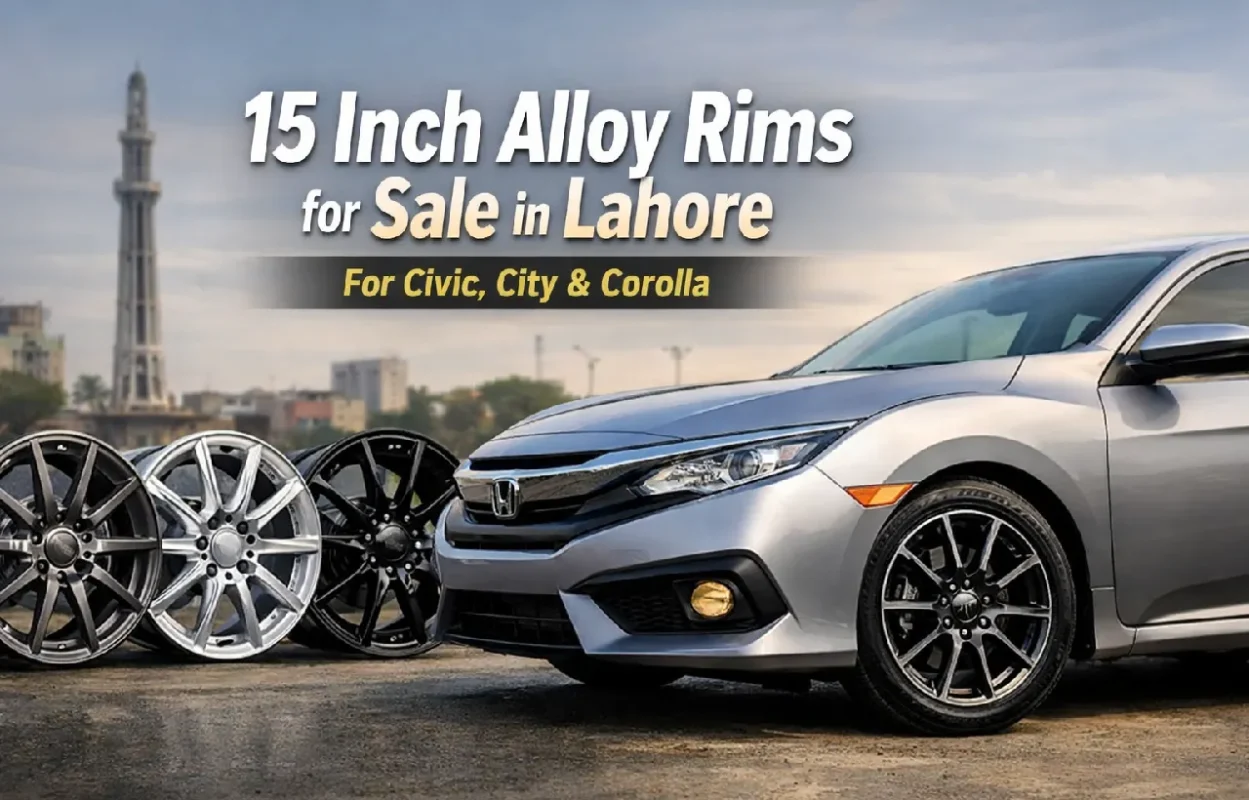 15 Inch Alloy Rims for Sale in Lahore