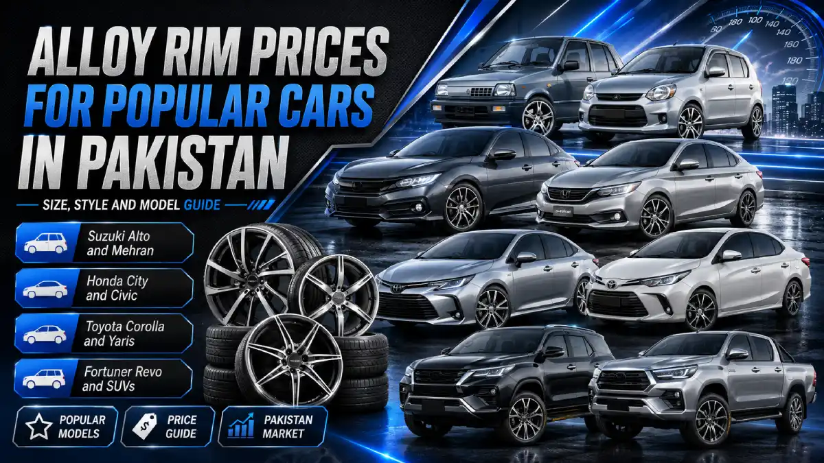 Alloy Rim Prices for Popular Cars in Pakistan