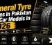 General Tyre Prices in Pakistan For Car Models